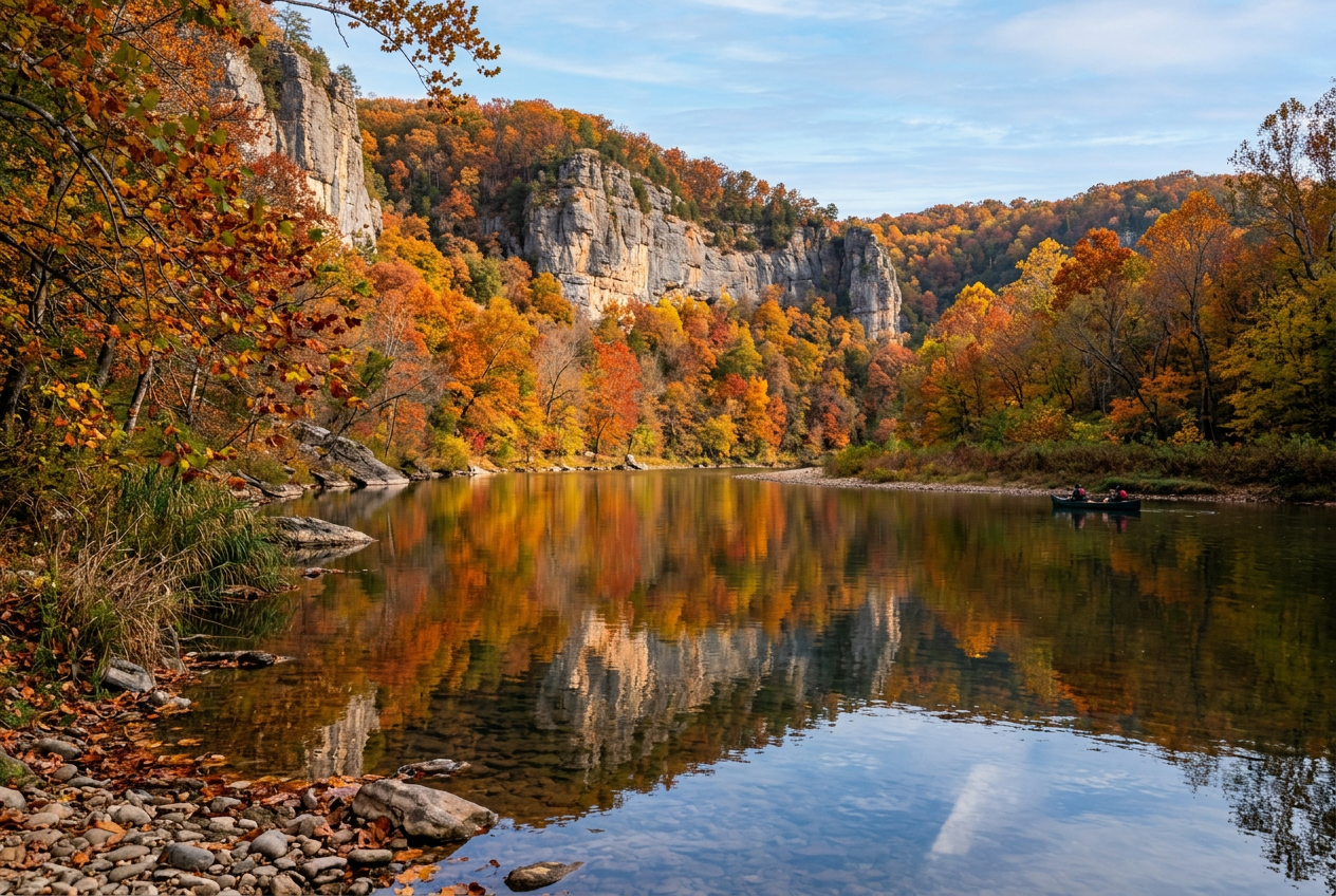 Fall Color on Buffalo National River